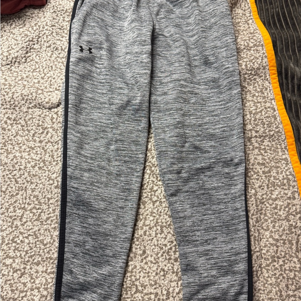 Under Armour Gray Tapered Sweatpants